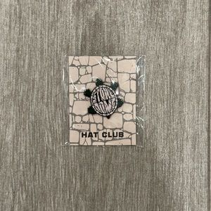 Hat Club Exclusive Stone Dome Turtle Pin Enamel Rare New Sealed